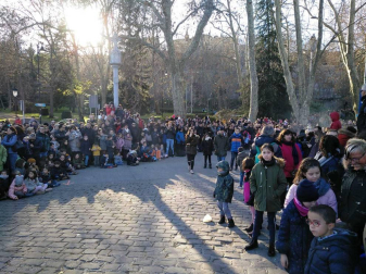 Fotos de la llegada de los Reyes Magos a Pamplona y de la cabalgata
