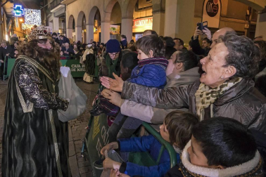 Fotos de la cabalgata de los Reyes Magos en Estella