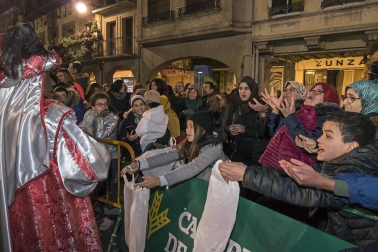 Fotos de la cabalgata de los Reyes Magos en Estella