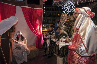 Fotos de la cabalgata de los Reyes Magos en Estella