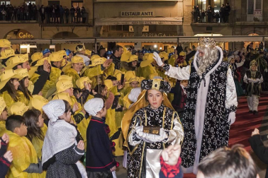 Fotos de la cabalgata de los Reyes Magos en Estella