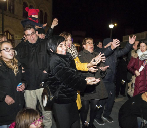 Fotos de la cabalgata de los Reyes Magos en Estella