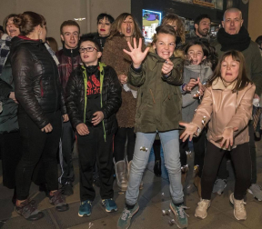 Fotos de la cabalgata de los Reyes Magos en Estella