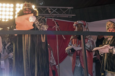 Fotos de la cabalgata de los Reyes Magos en Estella