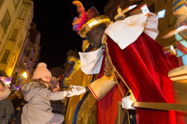 Fotos de la cabalgata de los Reyes Magos en Tudela