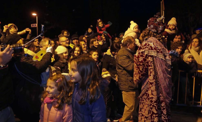 Fotos de la cabalgata de los Reyes Magos en Barañáin