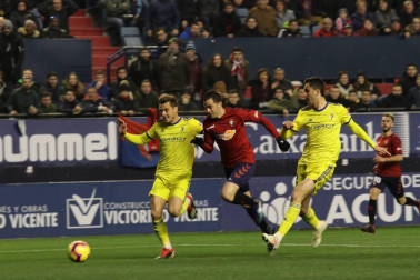Imágenes del partido del Osasuna-Cádiz.