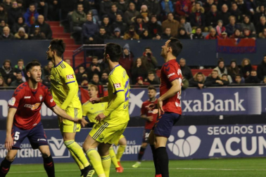 Imágenes del partido del Osasuna-Cádiz.