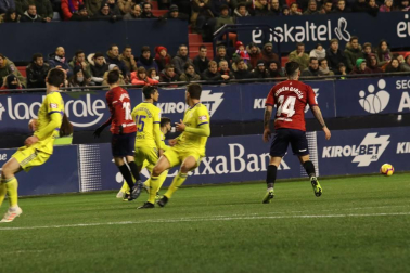 Imágenes del partido del Osasuna-Cádiz.