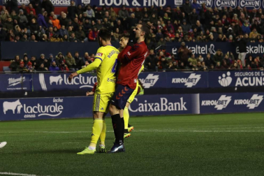 Imágenes del partido del Osasuna-Cádiz.