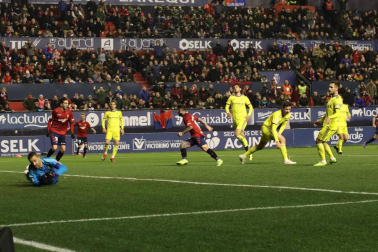 Imágenes del partido del Osasuna-Cádiz.