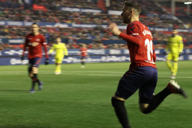 Imágenes del partido del Osasuna-Cádiz.
