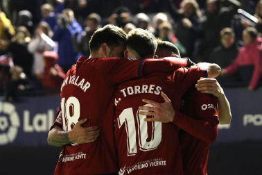 Imágenes del partido del Osasuna-Cádiz.
