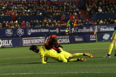 Imágenes del partido del Osasuna-Cádiz.