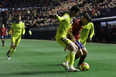 Imágenes del partido del Osasuna-Cádiz.