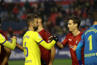 Imágenes del partido del Osasuna-Cádiz.