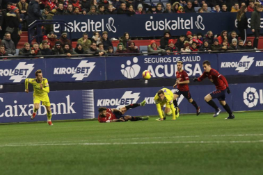 Imágenes del partido del Osasuna-Cádiz.