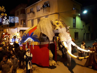 Fotos de las cabalgatas de los Reyes Magos en Ayegui, Andosilla, Azagra, San Adrián, Lodosa, Sartaguda y Viana.