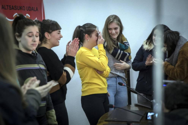 Fotos de los reyes y reinas entre los quintos que cumplen 18 en Alsasua