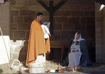 Fotos del Misterio de los Reyes Magos en Sangüesa