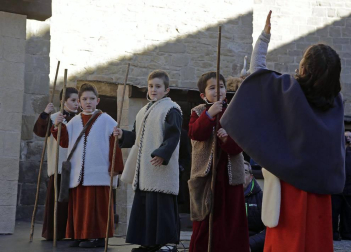 Fotos del Misterio de los Reyes Magos en Sangüesa