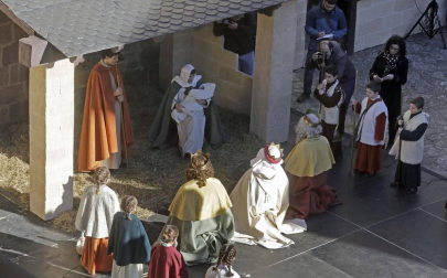 Fotos del Misterio de los Reyes Magos en Sangüesa