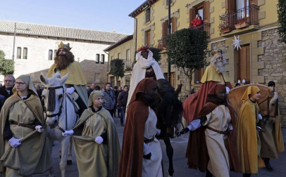 Fotos del Misterio de los Reyes Magos en Sangüesa