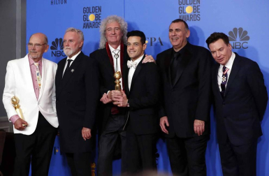 'Green Book', con tres premios, y 'Bohemian Rhapsody' y 'Roma', con dos, se repartieron la gloria en la 76 edición de los Globos de Oro