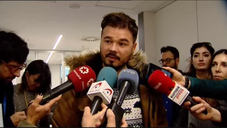 Rufián asegura que Podemos sondeó con él forzar la caída de Borrell