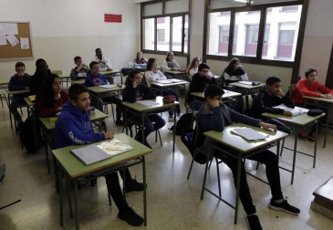 Alumnado del IES Padre Moret-Irubide