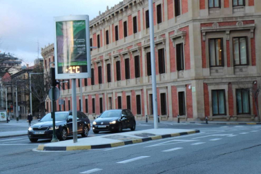 Imágenes de la ola de frío polar en Pamplona.