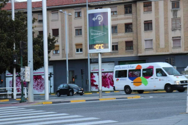 Imágenes de la ola de frío polar en Pamplona.