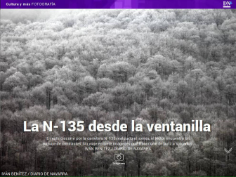 Además, la N-135 a vista de ventanilla.