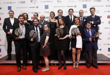 Imágenes de la XXIV edición de los Premios Forqué, celebrada en Zaragoza.