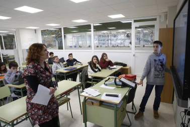 Alumnado del IES Caro Baroja