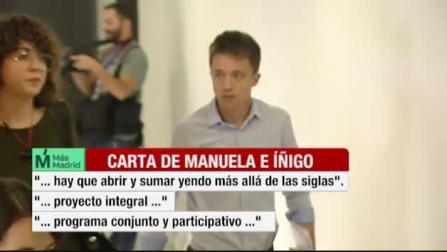 Errejón se presentará como candidato a la Comunidad bajo las siglas de Más Madrid