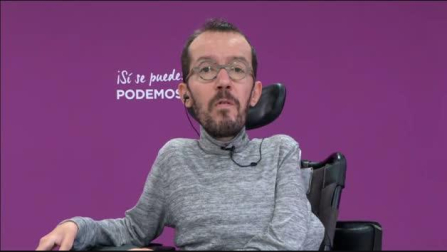 Echenique: "Si fuera Errejón, dejaría el acta de diputado"