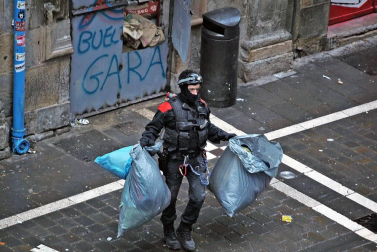 Okupan de nuevo Rozalejo tras la manifestación en apoyo al gaztetxe