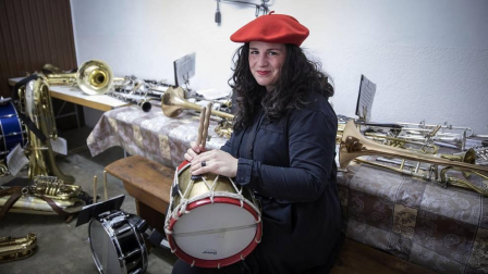 Sangüesa celebra la fiesta de San Sebastián