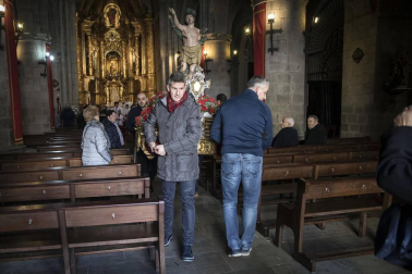 Sangüesa celebra la fiesta de San Sebastián