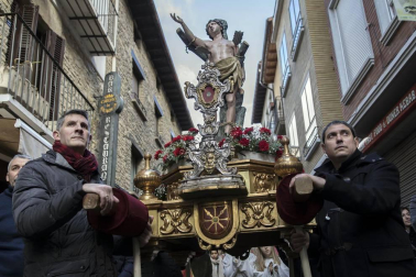 Sangüesa celebra la fiesta de San Sebastián