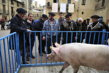 Celebración del día de San Sebastián en Tafalla