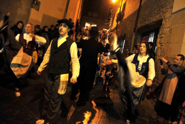 Celebración del día de San Sebastián en Tafalla