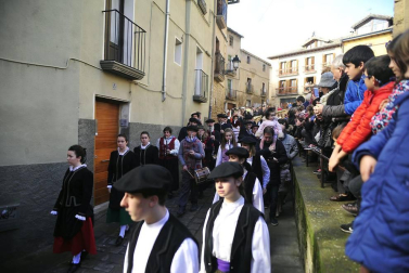 Celebración del día de San Sebastián en Tafalla