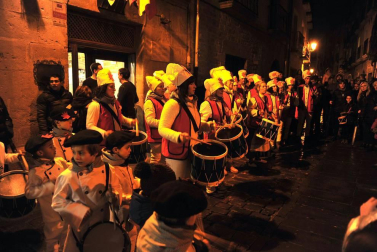 Celebración del día de San Sebastián en Tafalla