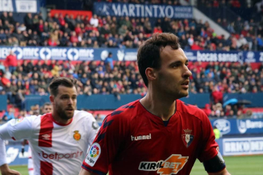 Imágenes del partido Osasuna-Mallorca disputado en El Sadar.