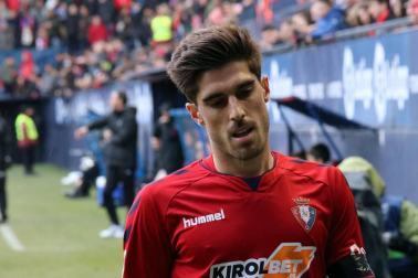 Imágenes del partido Osasuna-Mallorca disputado en El Sadar.