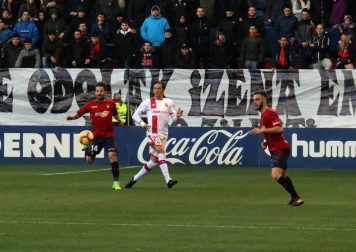 Imágenes del partido Osasuna-Mallorca disputado en El Sadar.