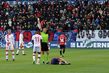 Imágenes del partido Osasuna-Mallorca disputado en El Sadar.