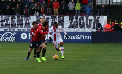 Imágenes del partido Osasuna-Mallorca disputado en El Sadar.
